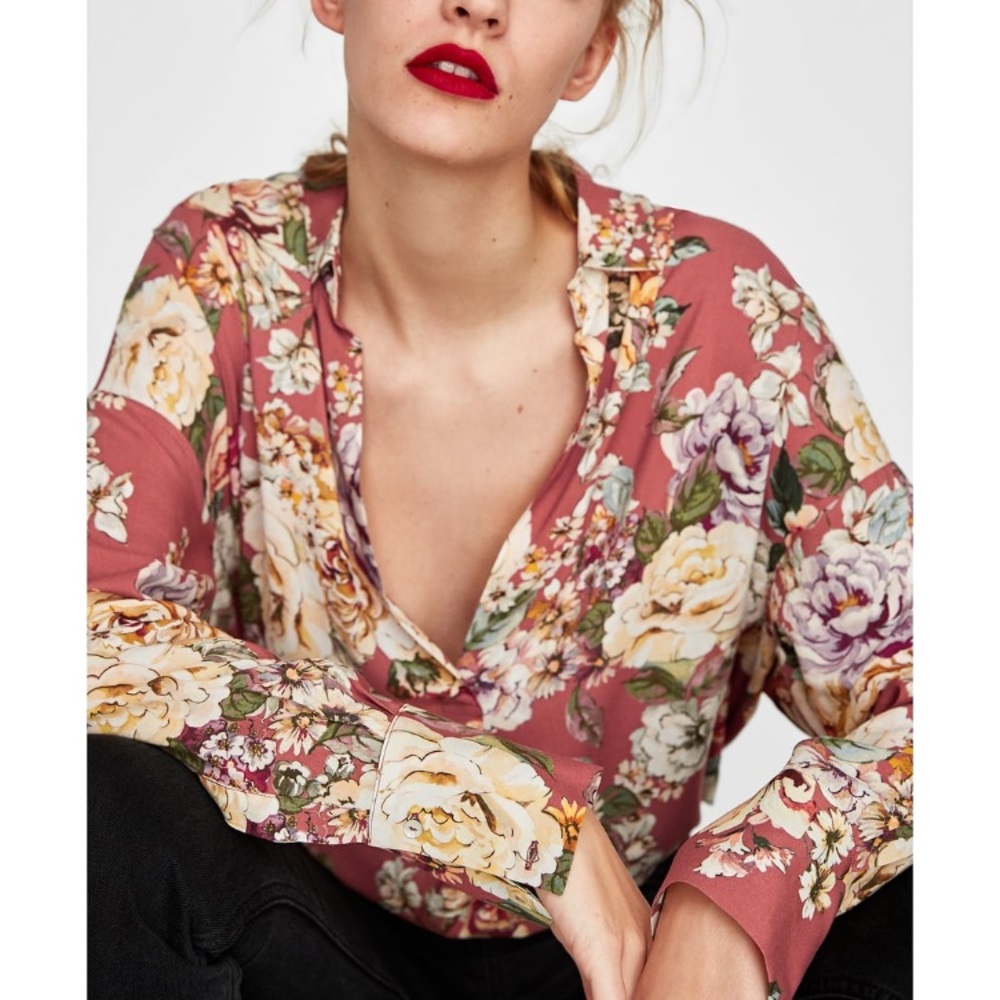 Floral blouse